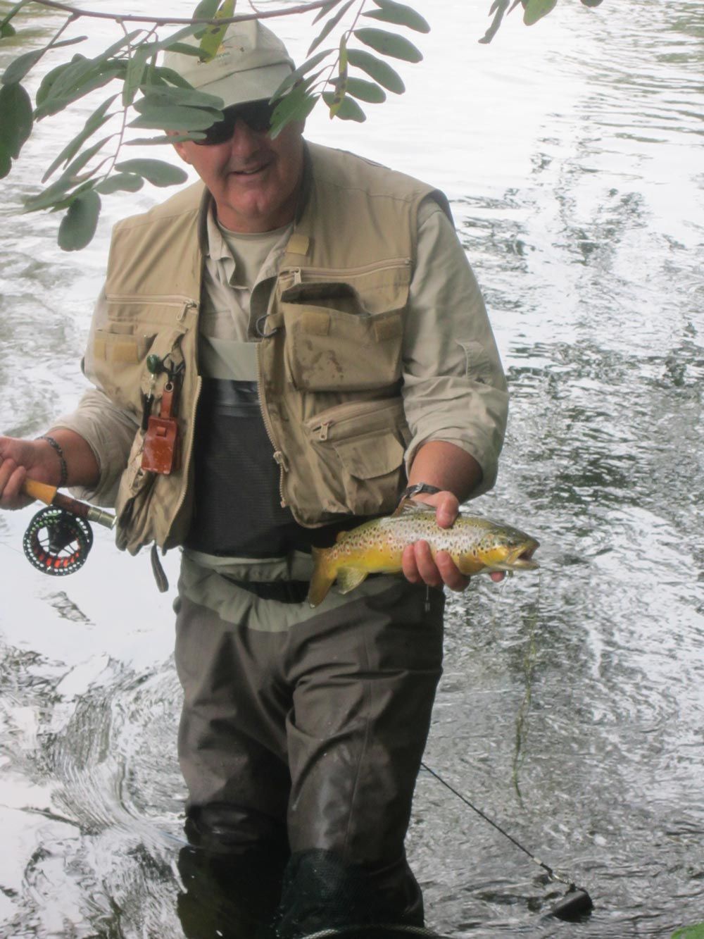 Stage pêche a la mouche - Technique de pêche - Cours - Guide de pêche - Occitanie - USA - Espagne 